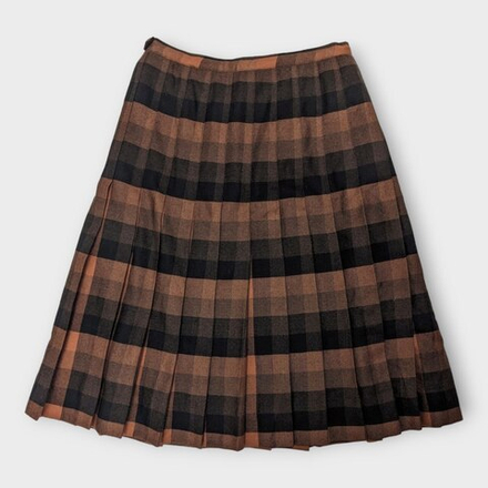 Юбка в клетку миди (M)