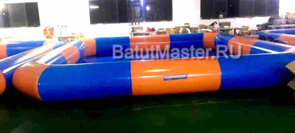 Бизнес-набор: Бассейн 7*7 м (1 шт), Водный шар ПВХ (3 шт), Водный роллер (1 шт),насос (1 шт)