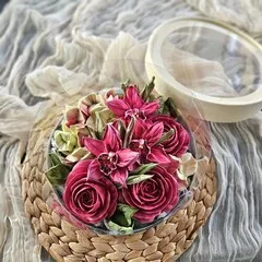 Зефир аквабокс «Орхидея» / 21 см