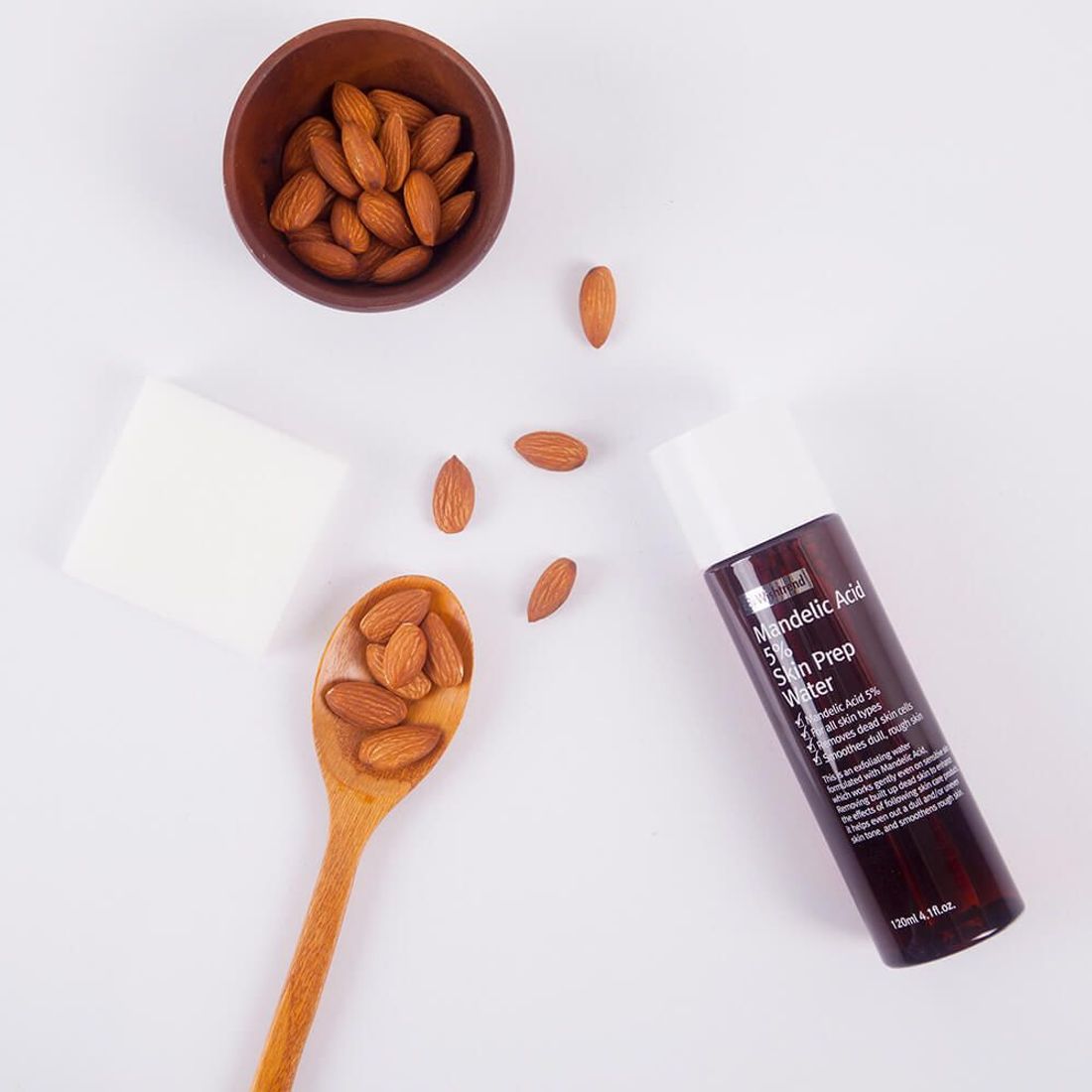 Мягкий тоник-эксфолиант с миндальной кислотой By Wishtrend Mandelic Acid 5% Prep Water 120мл