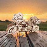 Деревянный конструктор Мотоцикл Байк Туринг (EWA)