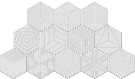 Декор Агуста белый (OS/A241/63000)