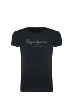 футболка hana glitter Pepe Jeans London - темно-синий(PG502924)
