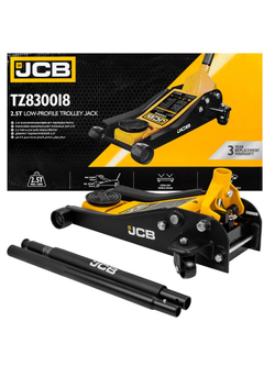 Домкрат подкатной гидравлический 2.5т JCB JCB-T830018 (TZ)