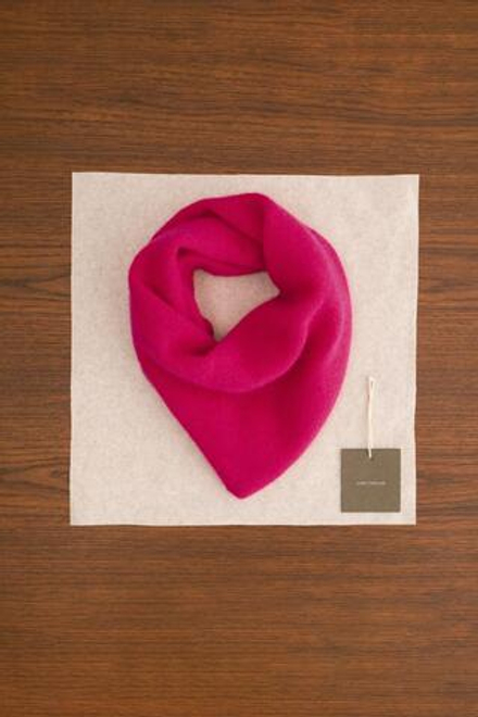 ZARA TIMELESS — КОСЫНКА ИЗ 100% КАШЕМИРА, НЕОНОВО-РОЗОВЫЙ