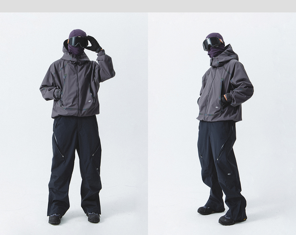 Куртка Nothomme Blue "Lightbringer" Outdoor Mountaineering Reflective Waterproof and Protective Triple-Defense Jacket