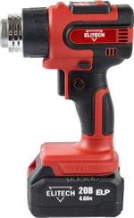 Фен строительный ELITECH ТВА 20СЛ5 аккумуляторный 205707