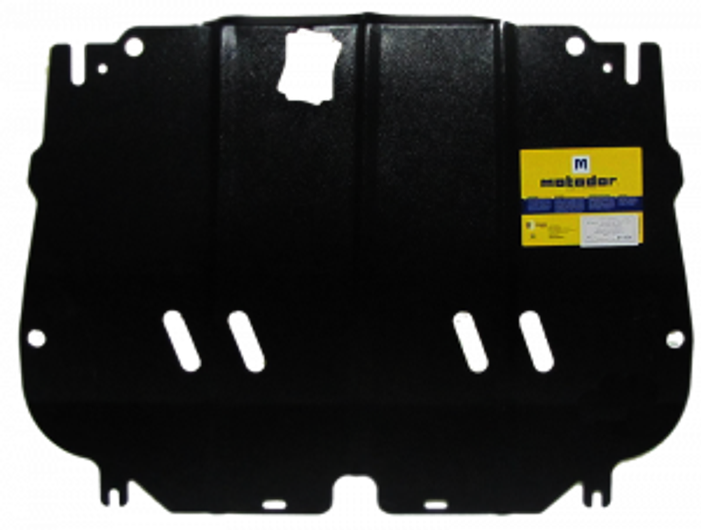 Защита стальная 2 мм Д, КПП Nissan Qashqai MOTODOR.01434