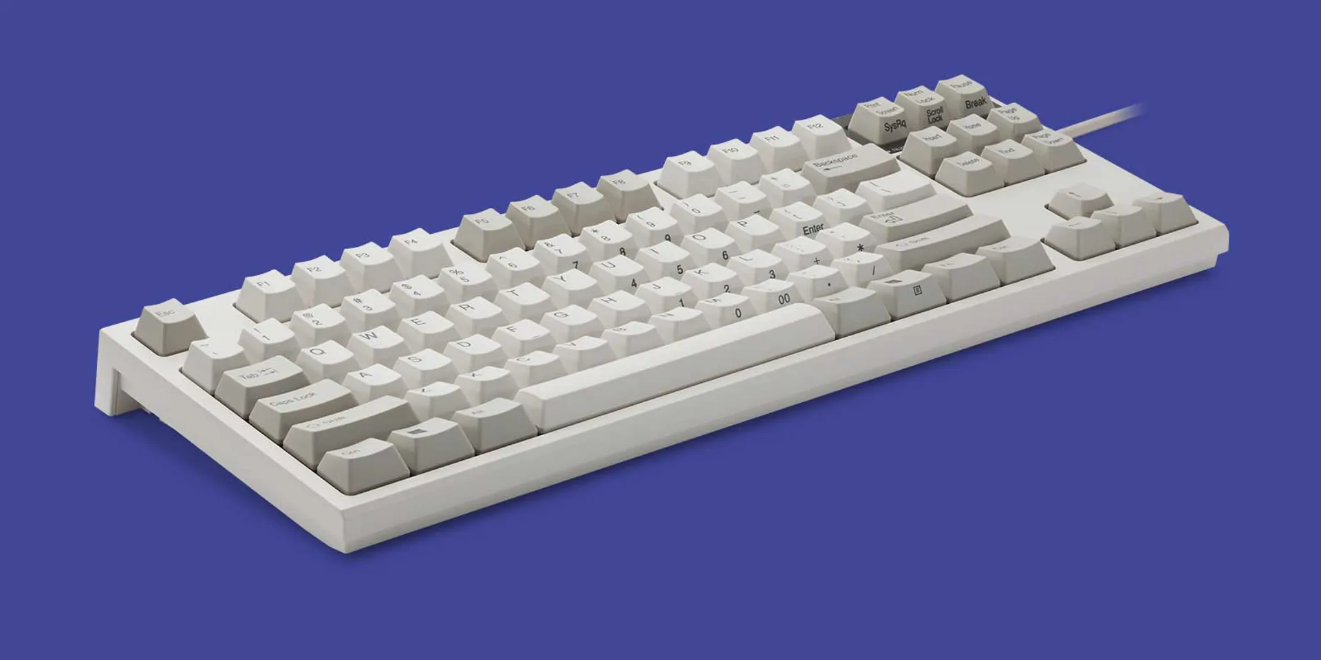 Realforce R2 TenKeyless Ivory — купить на сайте профессиональных клавиатур  Geekboards