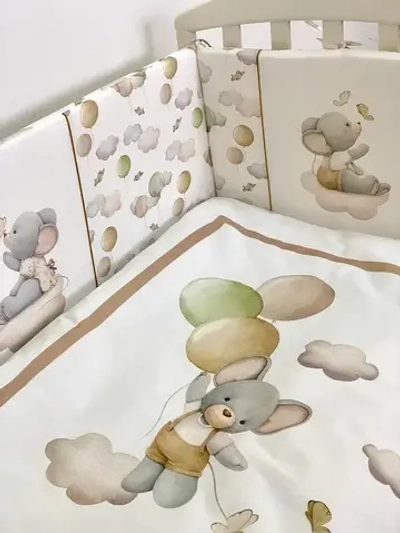 Комплект в кровать ДЕТ Lappetti 6096/10 6пр Шарики молочный шарики молоч lappetti