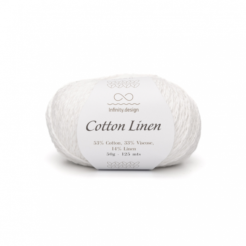 Infinity Design Cotton Linen (1002/Белый)