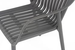 "Мохито" обеденная группа на 2 персоны, цвет темно-серый