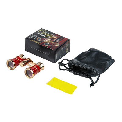 Бинокль БГЦ 3*25 B24 (красный с фокус.)