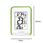 Термометр LA CROSSE WS6810 с наружным датчиком, зеленый