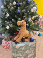 Мягкая игрушка Лошадь Springarе