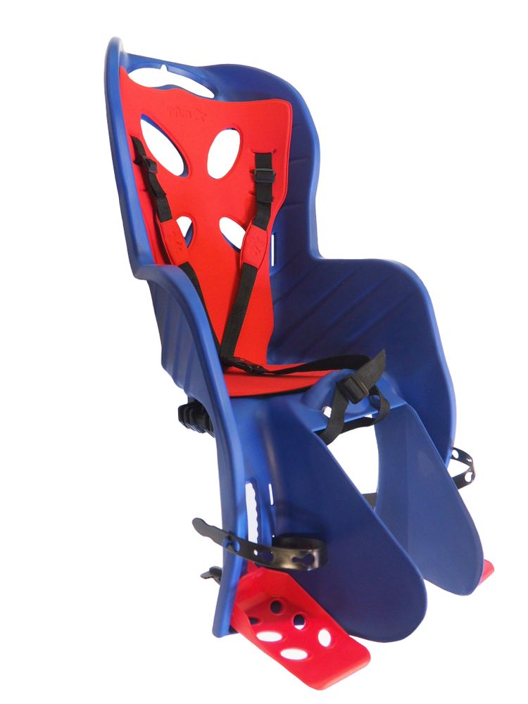 Кресло детское на подсед.штырь CURIOSO DELUXE синее с красн вставкой до 22кг &#39;NFUN (Италия)