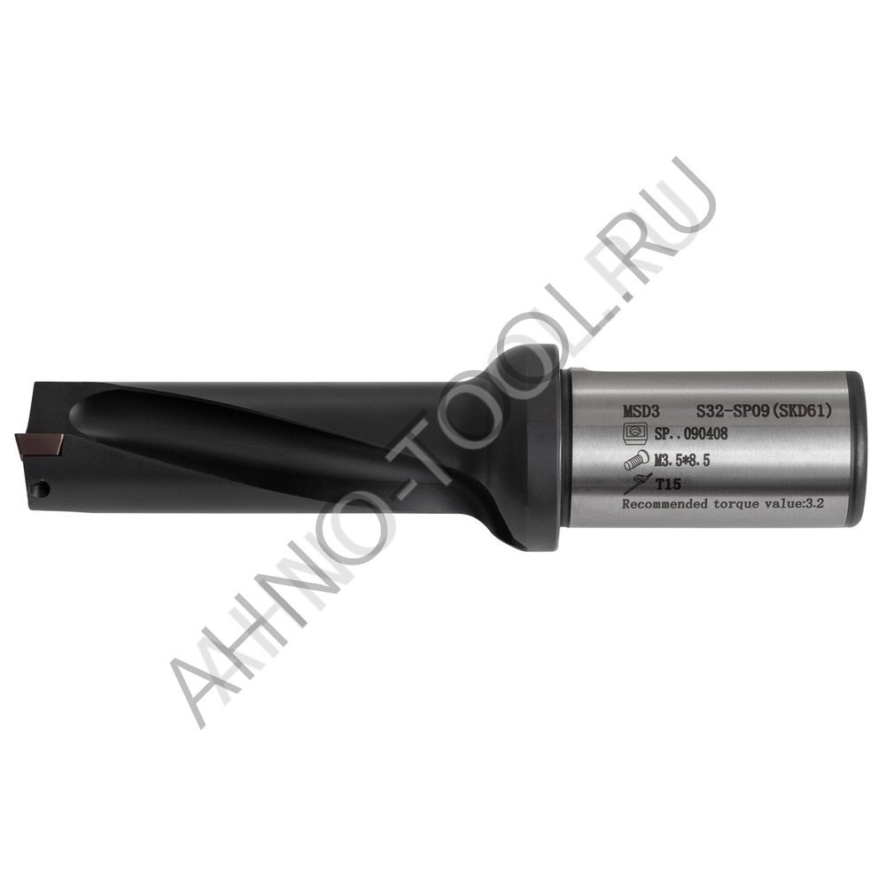 Сверло корпусное 28.5мм MSD3285-S32-SP09(SKD61) "ACCKee"