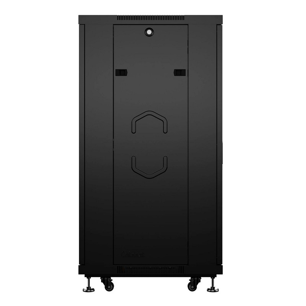 Шкаф напольный 19", 18U Cabeus ND-05C-18U60/80-BK