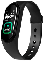 Фитнес-браслет GEOZON BAND HEART RATE G-SM09BLK Black