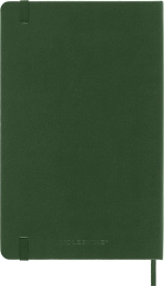Еженедельник на 2025 год Moleskine Classic (DHK1512WN3) 13х21см твердая обложка зеленый