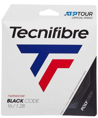 Теннисные струны Tecnifibre Black Code (12 m) - черный