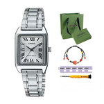 CASIO Women"s Standard Series Silver Watch LTP-V007D-7B