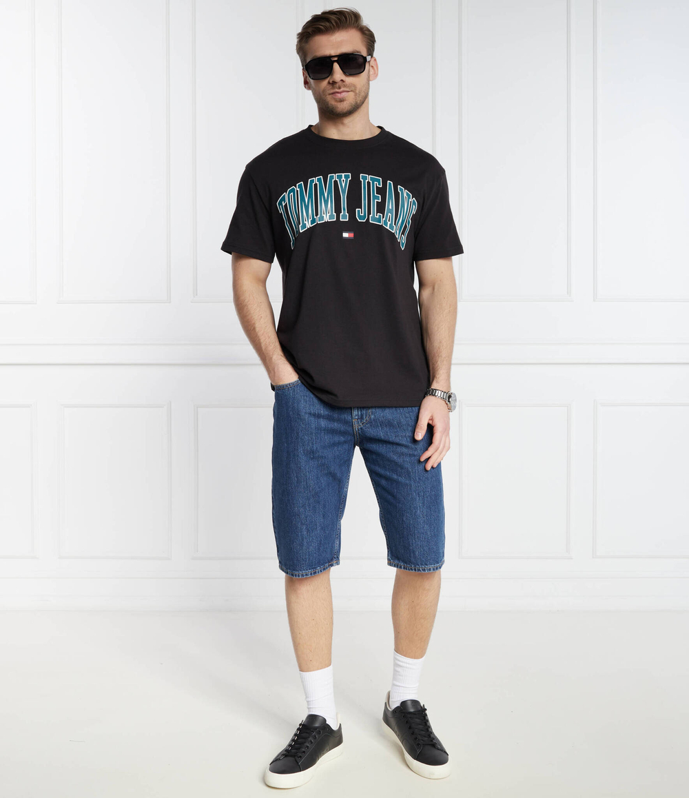 Джинсовые шорты Ryan Tommy Jeans - голубой(DM0DM18802)