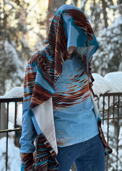 Мантия + Майка /лазурь