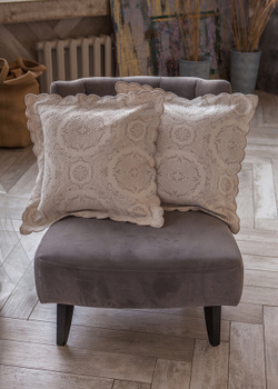 Наволочка декоративная 47х47 Luxberry Amelie льняная