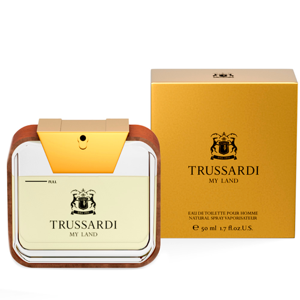 Trussardi My Land — туалетная вода для мужчин.  Изысканный, свежий, запоминающийся аромат.