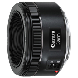 Объектив Canon EF 50mm f/1.8 STM, черный