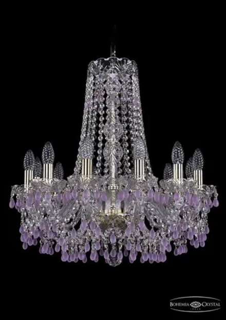 Подвесная люстра Bohemia Ivele 1410/12/195/h-60/G/V7010