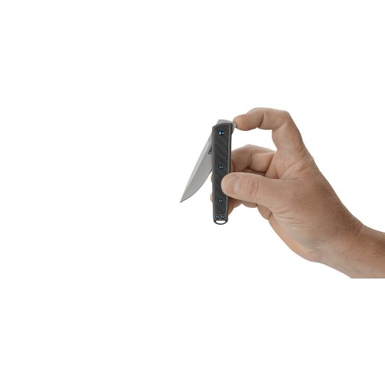 Складной нож CRKT 7190 Symmetry c клинком из стали 8Cr13MoV, рукоять Stainless Steel / Нейлон