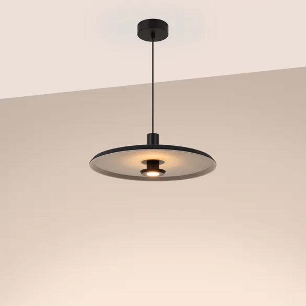 Светильник SP-KOTARO-R450-12W Warm2700 (BK-GR, 36 deg, 230V, TRIAC) (Arlight, IP20 Фетр, 3 года) 057225