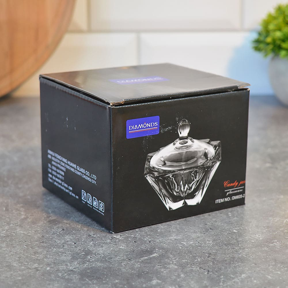 Ваза для варенья и меда d11см h11см, DM605-2