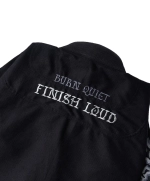 Кимоно All-Around Burn Quiet. Finish Loud. In Black