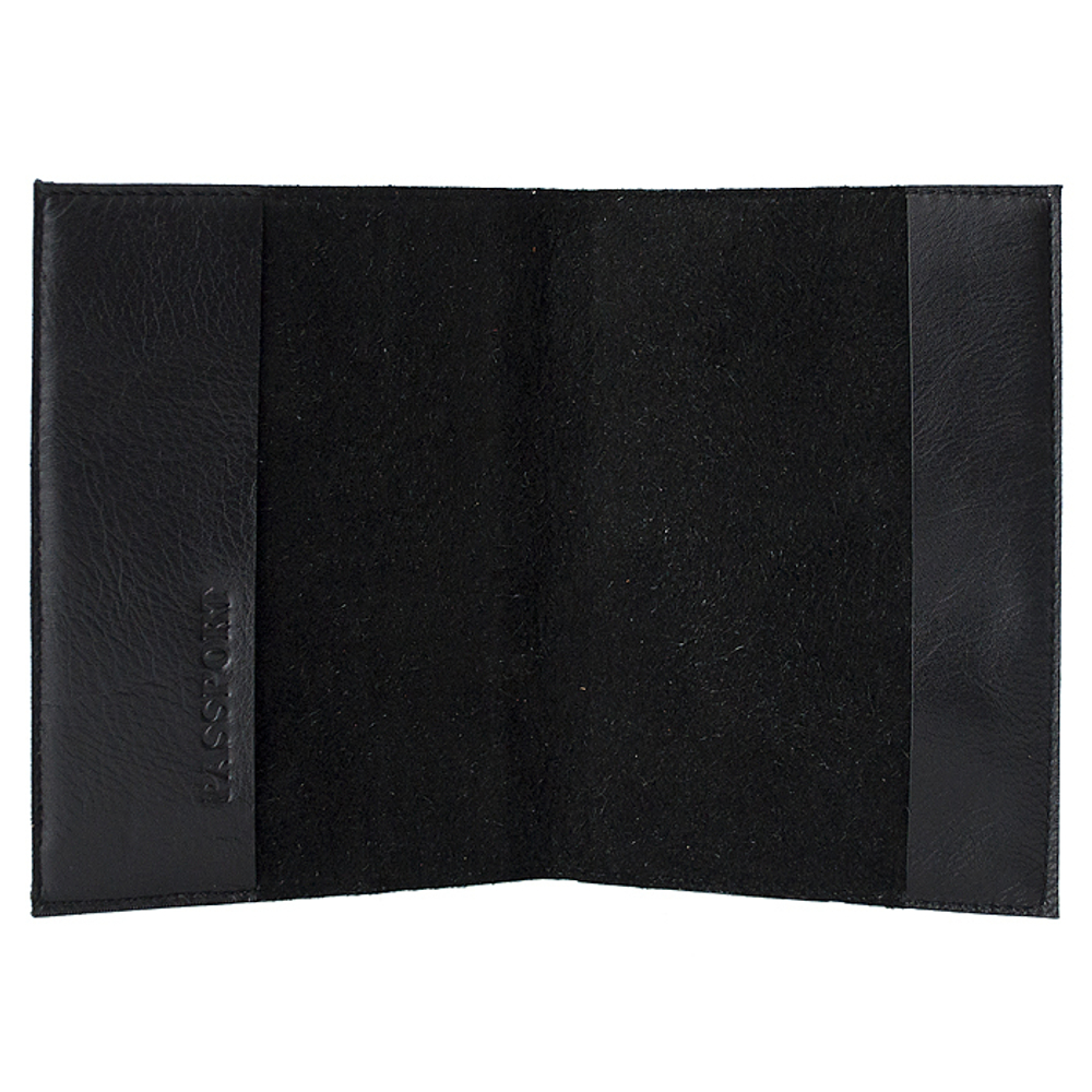 Обложка на паспорт | Россия | Чёрный