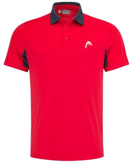 Теннисное поло Head Slice Polo Shirt - red