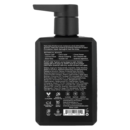 Blackwood For Men, Active Man, кондиционер для ежедневного использования, гвоздика, женьшень и японская свертия, 200 мл (7 жидк. унц.)