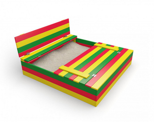 Песочница Ладушки цветная