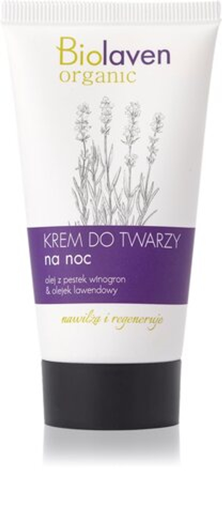 Biolaven Face Care - омолаживающий ночной крем для чувствительной кожи /   50  ml  / GTIN 5902249013535