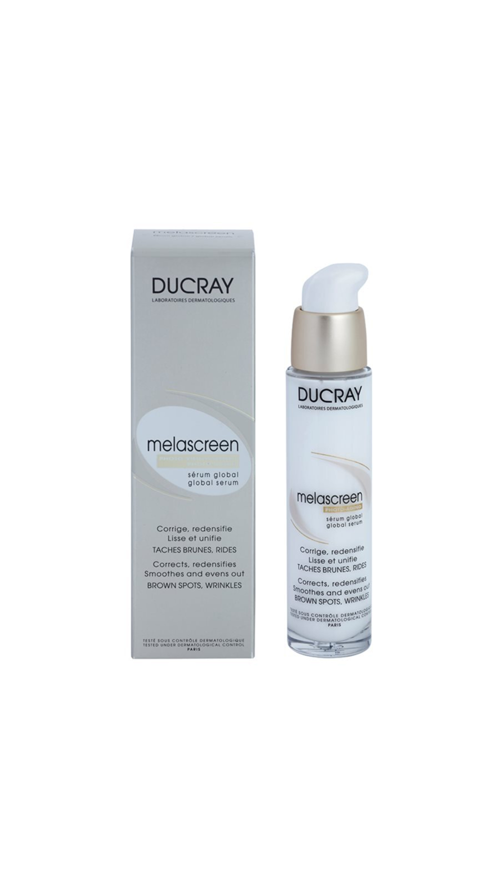 Ducray Melascreen - сыворотка против пигментных пятен и морщин /   30  ml  / GTIN 3282770049527