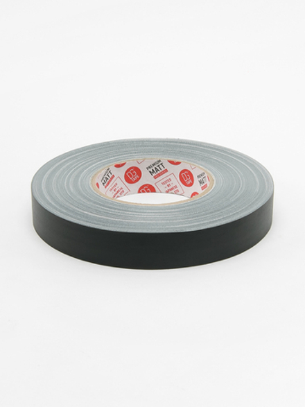 Клейкая лента Gaffer Tape@MATT - Гаффа тейп 25мм/50м - Матовый Черный