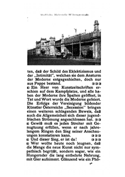 Moderne Architektur | Otto Wagner