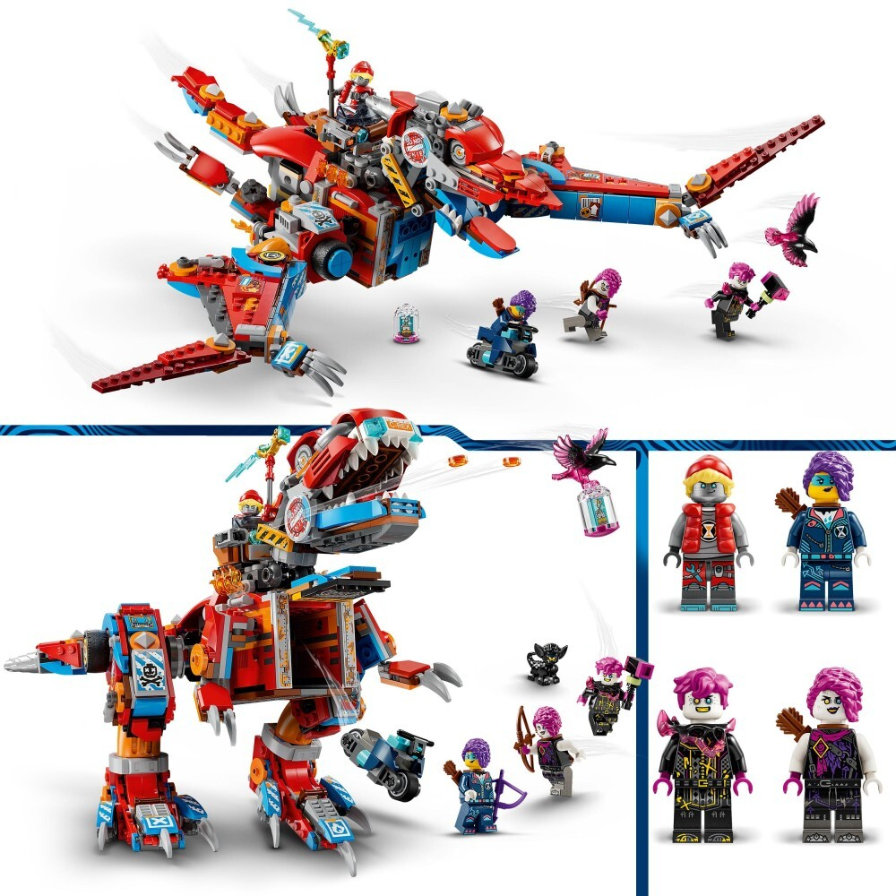 LEGO DREAMZZ - Диноробот Купера C-Rex 71484 / артикул   71484  / GTIN 5702017584294