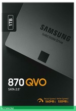 SSD диск Samsung 870 QVO 1TB (MZ-77Q1T0BW)