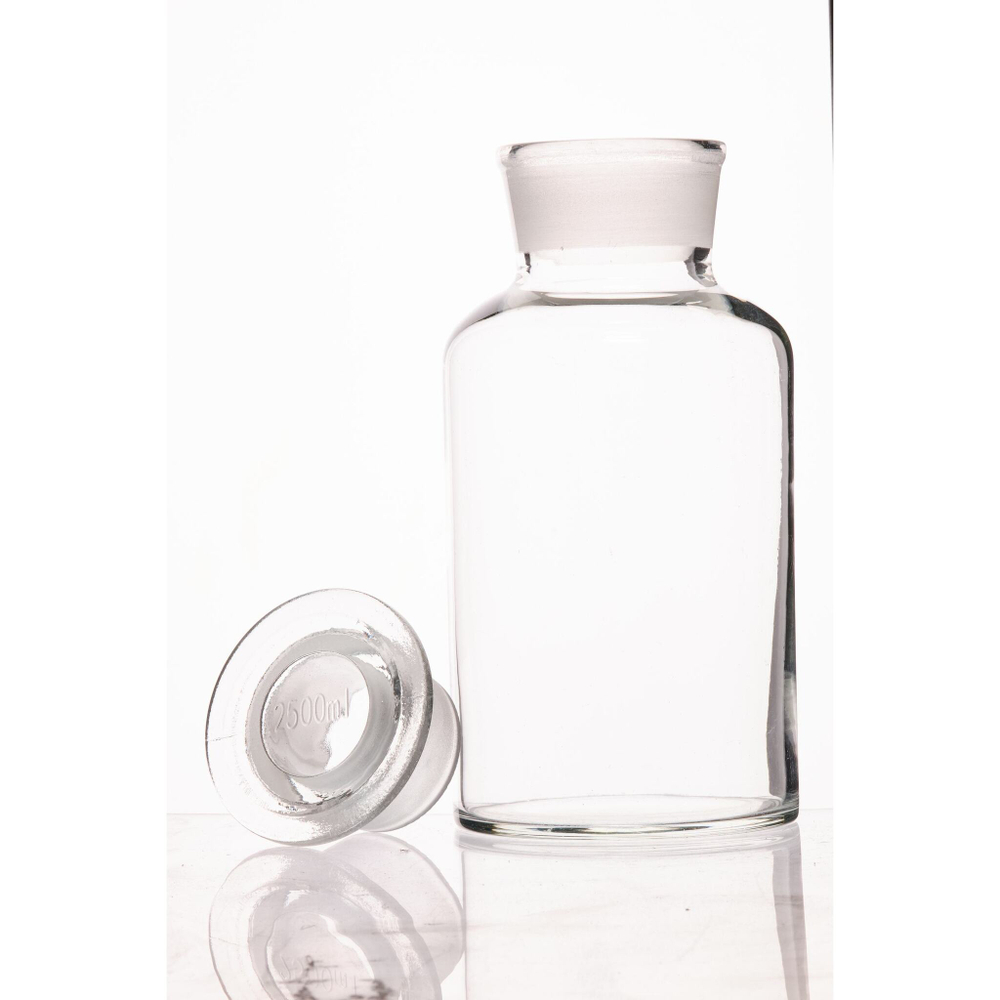 Склянка (штанглас), 2500 мл, широкое горло, светлое стекло