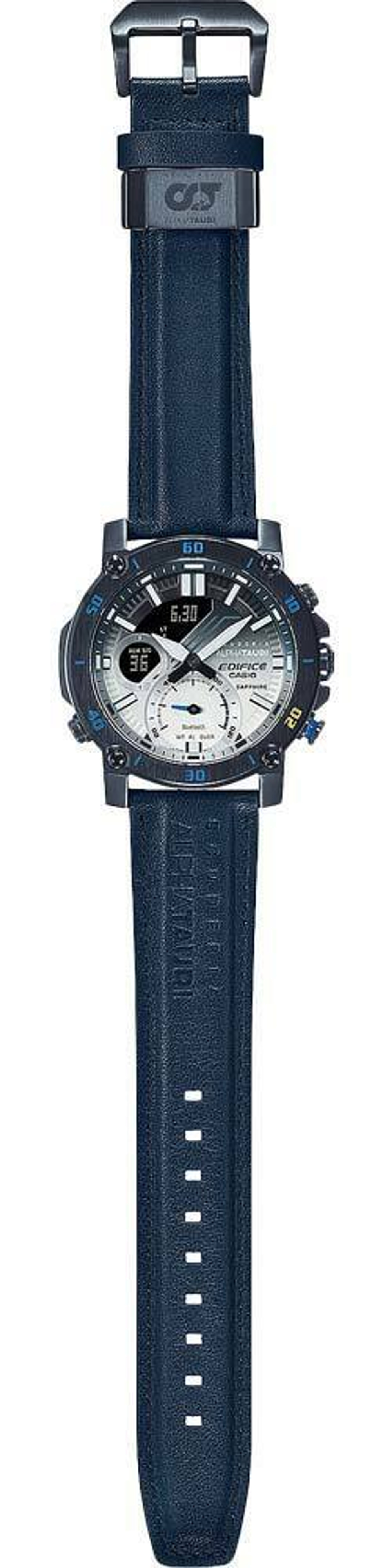 Японские наручные часы Casio Edifice ECB-20AT-2AER с хронографом