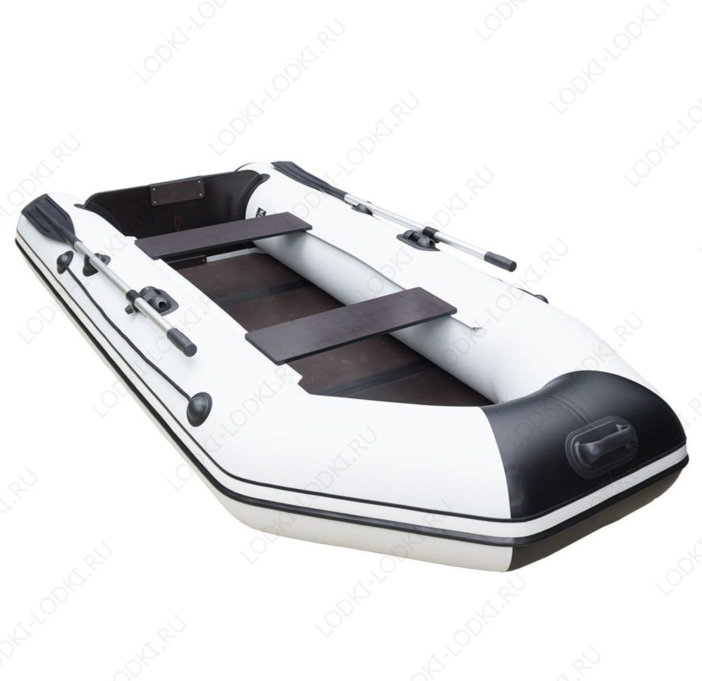 Аква-2800 серо-черная (лодка ПВХ под мотор)