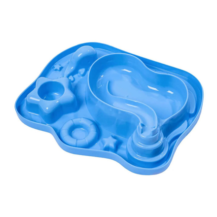 Детская секционная тарелка Ешь и изучай Wowbottles